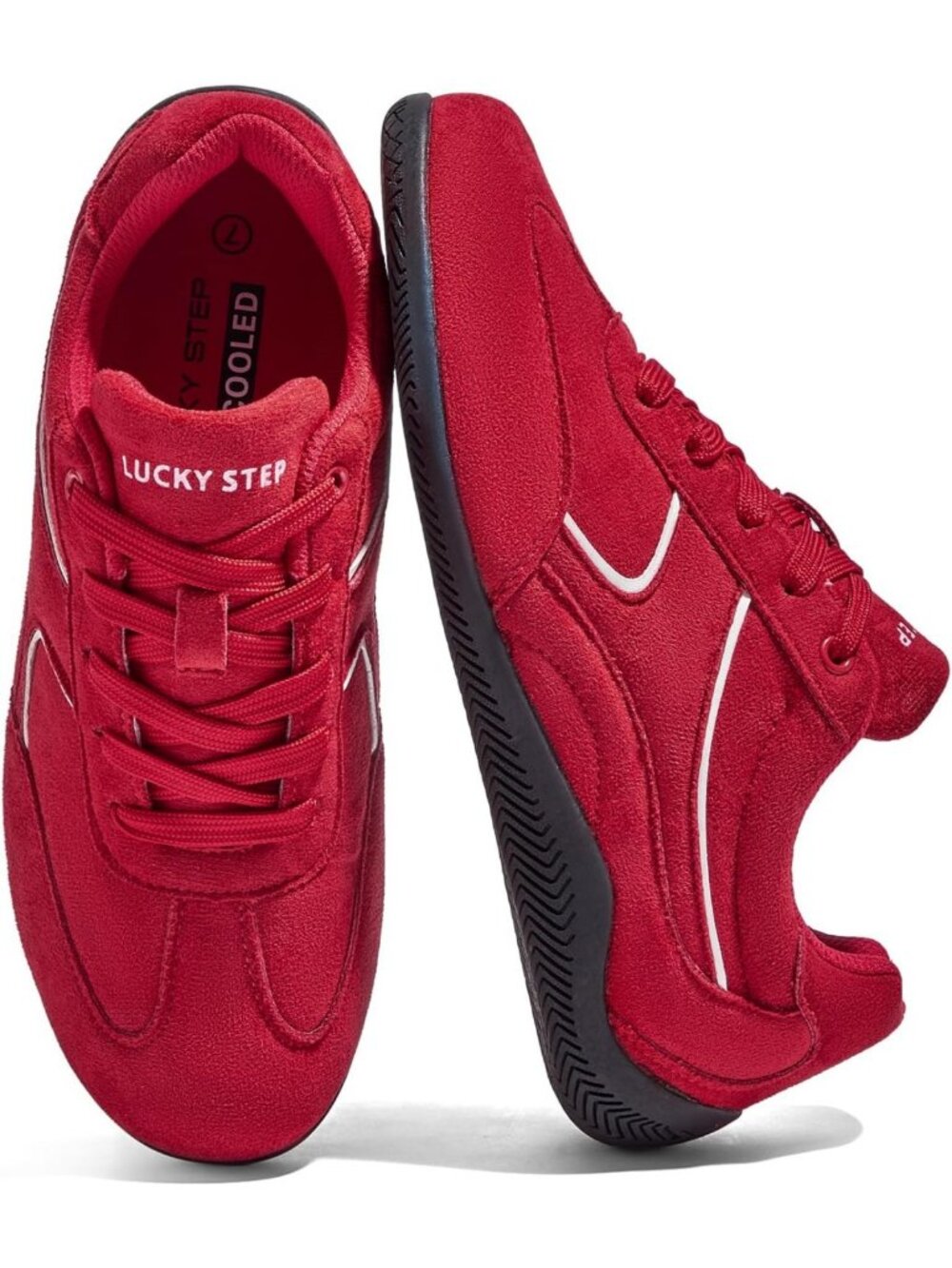 Retro Fashion Women’s Tennis Sneakers - Lightweight, Stylish, Thin Sole Shoes